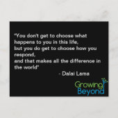 Inspirierend Postkarte #1 (Vorderseite)