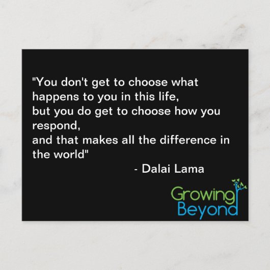 Inspirierend Postkarte #1 (Vorderseite)