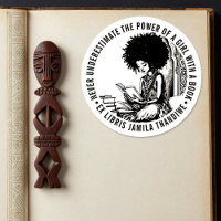 Inspirierend "Power eines Mädchens" Ex Libris Buch