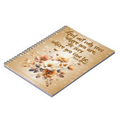 Inspirierend Quote Spiral Notebook von Joyce Meyer Notizblock (Linke Seite)