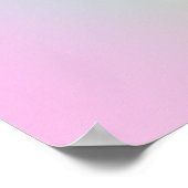 Inspirierend Rainbow Gradient Poster (Ecke)