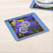 Inspirierend Rechteckiger Pappuntersetzer (angewinkelt)