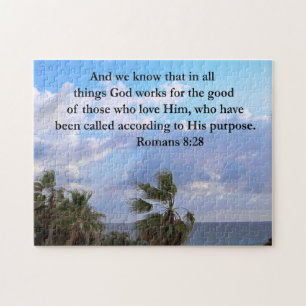 INSPIRIEREND ROMANS 8:28-DESIGN PUZZLE