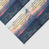 INSPIRIEREND ROMANS 8:28-DESIGN SEIDENPAPIER (Ausschnitt)