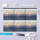 INSPIRIEREND ROMANS 8:28-DESIGN SEIDENPAPIER (Handwerk)
