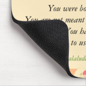 Inspirierend Rumi Zitat Mousepad (Ecke)