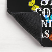 Inspirierend Schmetterling Mousepad (Ecke)