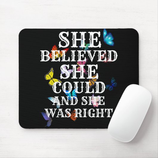 Inspirierend Schmetterling Mousepad (Mit Mouse)