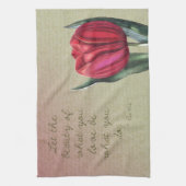 Inspirierend Schönheits-Tulpe Küchentuch (Vertikal)