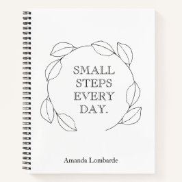 Inspirierend Schriftsteller Notizblock