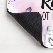 Inspirierend Sei Echt, Nicht Perfekt Mousepad (Ecke)