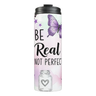 Inspirierend Sei Echt Nicht Perfekt Thermosbecher