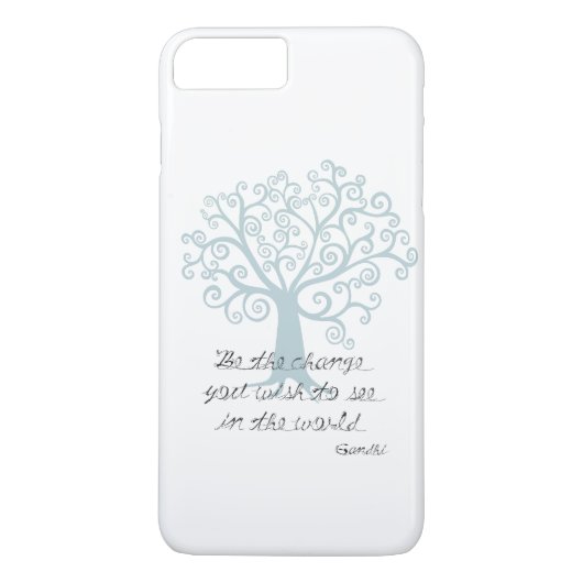 Inspirierend seien Sie der Änderungs-Baum Case-Mate iPhone Hülle (Rückseite)