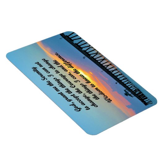 INSPIRIEREND SERENITY PRAYER MAGNET (Rechte Seite)