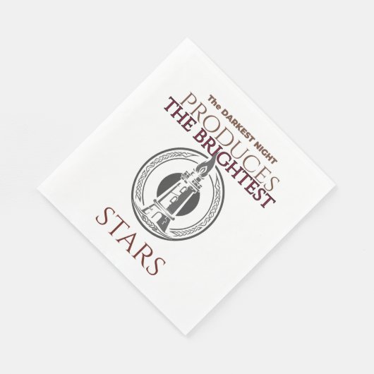 inspirierend serviette (Ecke)