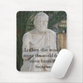 Inspirierend SOCRATES-Zitat Mousepad (Mit Mouse)