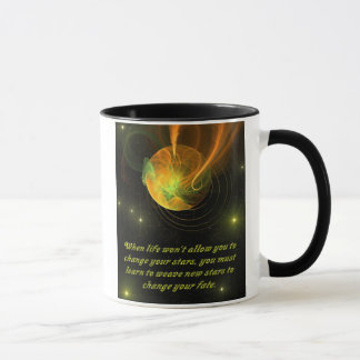 Inspirierend - spinnende neue Sterne Tasse