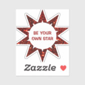 Inspirierend Star Aufkleber (Blatt)