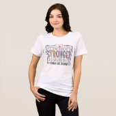 Inspirierend Stärker Als Der Sturm Tri-Blend Shirt (Vorderseite voll)