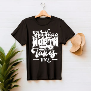 Inspirierend T - Shirt für Angebotstypografie