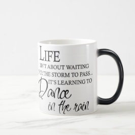 Inspirierend TANZ im REGEN Verwandlungstasse