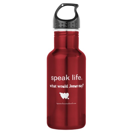 inspirierend trinkflasche (Vorderseite)