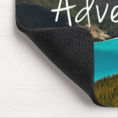 Inspirierend Typografie-Abenteuer erwartet Mousepad (Ecke)