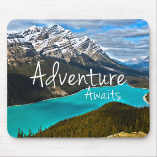 Inspirierend Typografie-Abenteuer erwartet Mousepad
