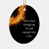 Inspirierend Überlebendmitteilung Keramikornament (Rechts)