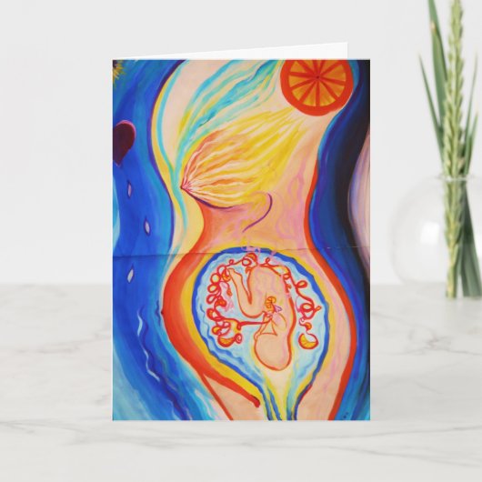 Inspirierend Unterstützung für Birthing etwas neu Karte (Vorderseite)