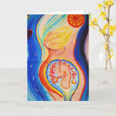 Inspirierend Unterstützung für Birthing etwas neu Karte (Gelbe Blume)