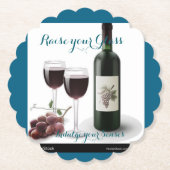 Inspirierend Vintager AcrylUntersetzer Untersetzer (Vorderseite)