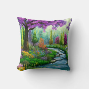 Inspirierend Waldlandschaften Kissen