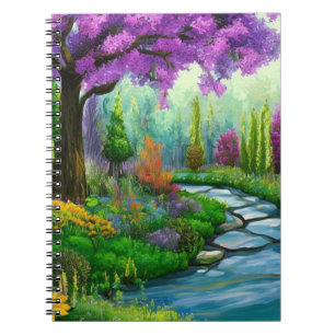Inspirierend Waldlandschaften Notizblock