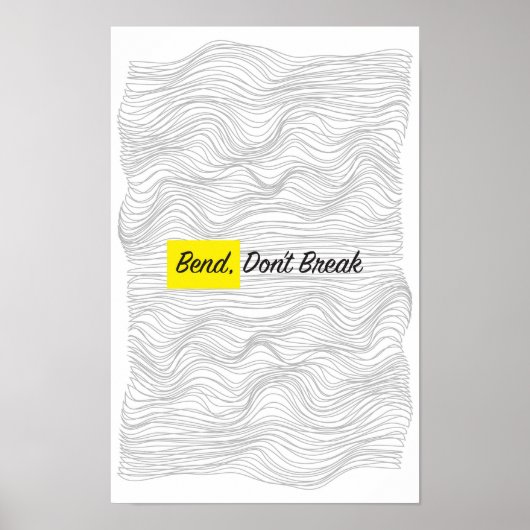 Inspirierend Wall-Poster Poster (Vorne)