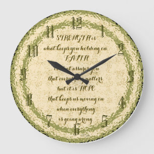 Inspirierend Wanduhr