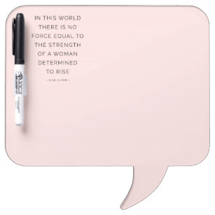 Inspirierend weibliche Quotes Pink-Whiteboards fes Memoboard