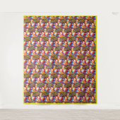 "Inspirierend Widerstandsfähigkeit" Wandteppich (Vorderseite)