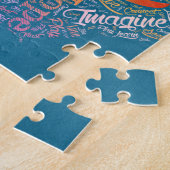 Inspirierend Wort-Wolken-Kunst in Lotus Puzzle (Seite)