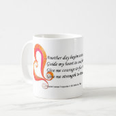 Inspirierend Worte trinken Tasse (Vorderseite Links)