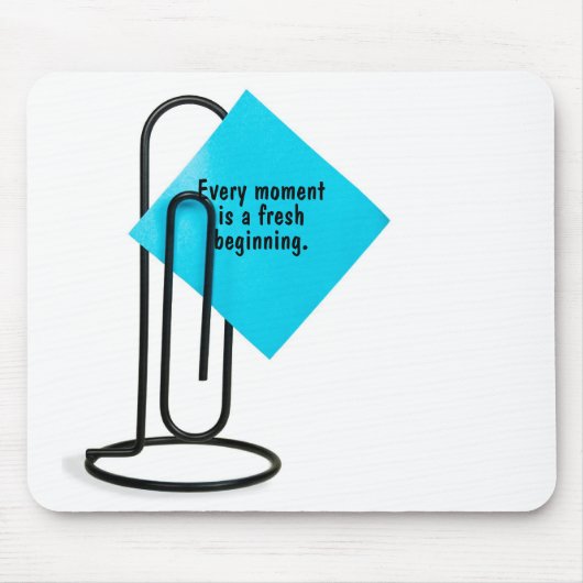 Inspirierend Wörter auf der Post-It-Note-Maus-Pad Mousepad (Vorne)