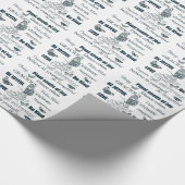 Inspirierend Wörter Geschenkpapier (Ecke)