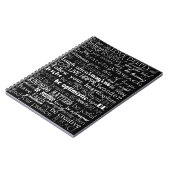 Inspirierend Wörter Notizblock (Linke Seite)