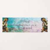 Inspirierend Yoga-Matte Yogamatte (Vorderseite (Horizontal))