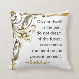 Inspirierend Zitat Buddhas Kissen