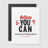 Inspirierend Zitat des Präsidenten Magnetkarte (Vorne/Hinten)