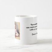 Inspirierend Zitat Eleanor Roosevelt Kaffeetasse (Mittel)