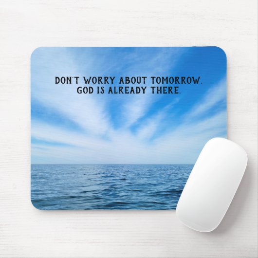 Inspirierend Zitat in Sky Mousepad (Mit Mouse)