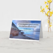 Inspirierend Zitat -- Konfuzius Karte (Gelbe Blume)