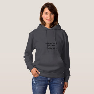 Inspirierend Zitat-mit Kapuze Sweatshirt
